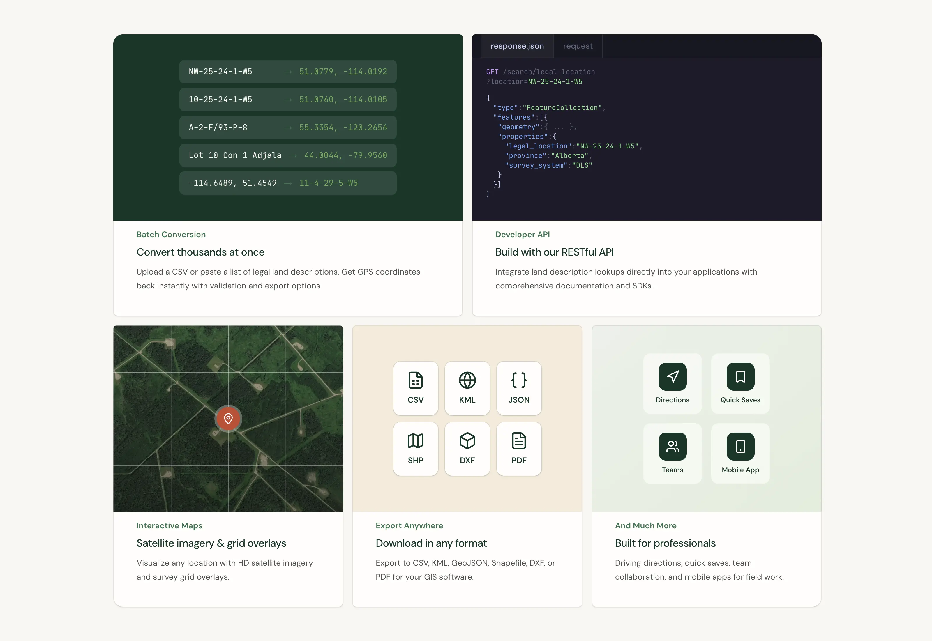 Township Canada Product Update — Q1 2026