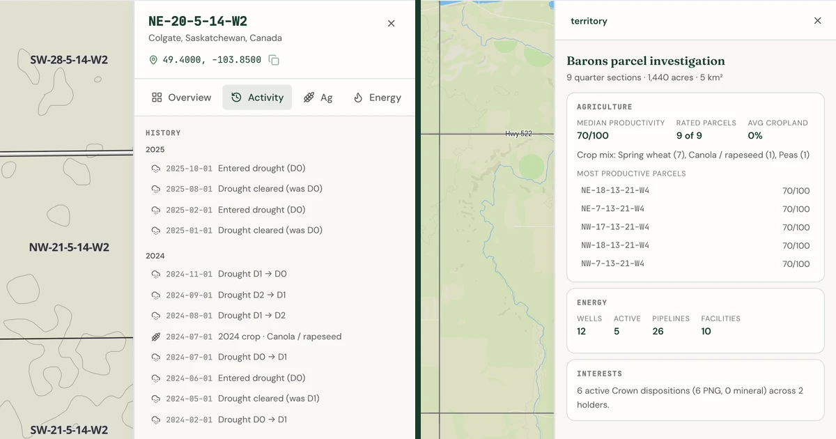 Activity Timeline and Territory Analysis: Two Parcel Report Features Now Live on Pro and Business